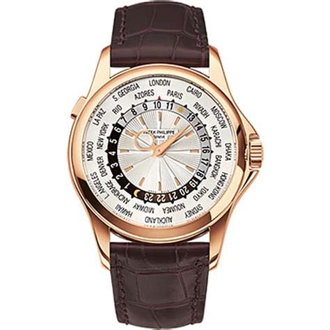 Patek Philippe Complications Mechanical Silver Dial Leather